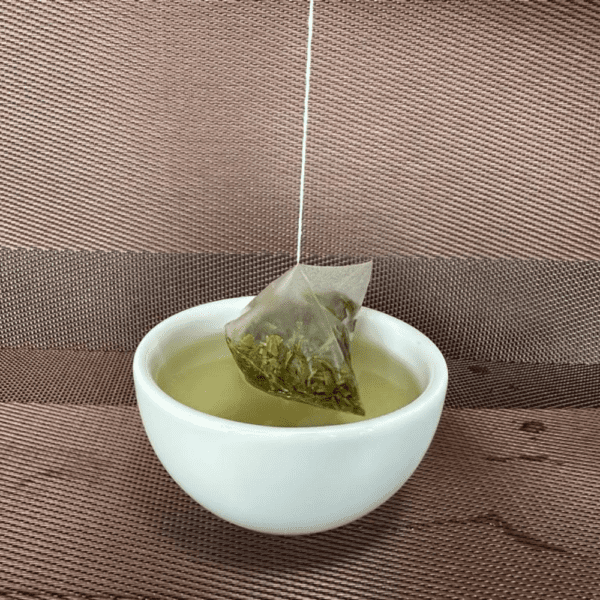 Green Tea In Pyramid Tea Bags - Image 2